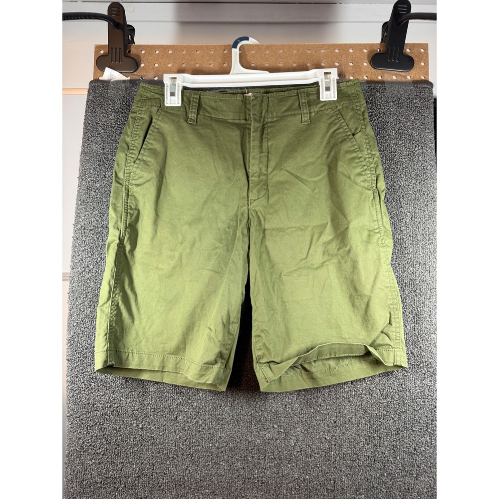 Gap Downtown Bermuda Shorts Womens 8 Green Cotton Blend Casual Summer